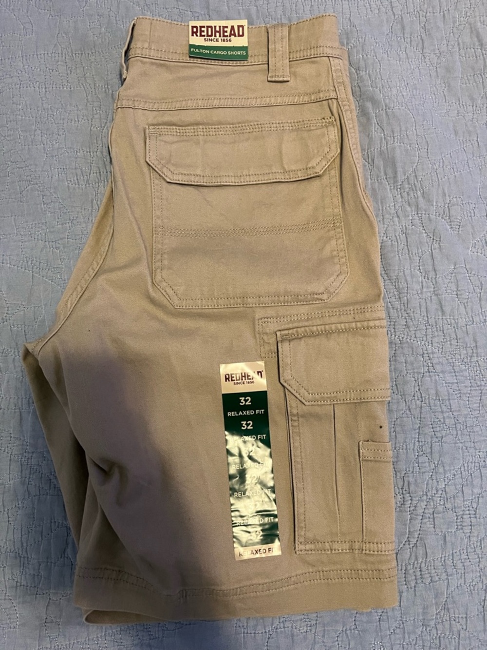 RedHead Khaki Cargo Shorts with Utility Pockets